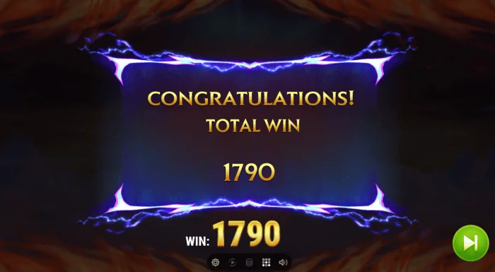 Colt Lightning Inferno total gevinst